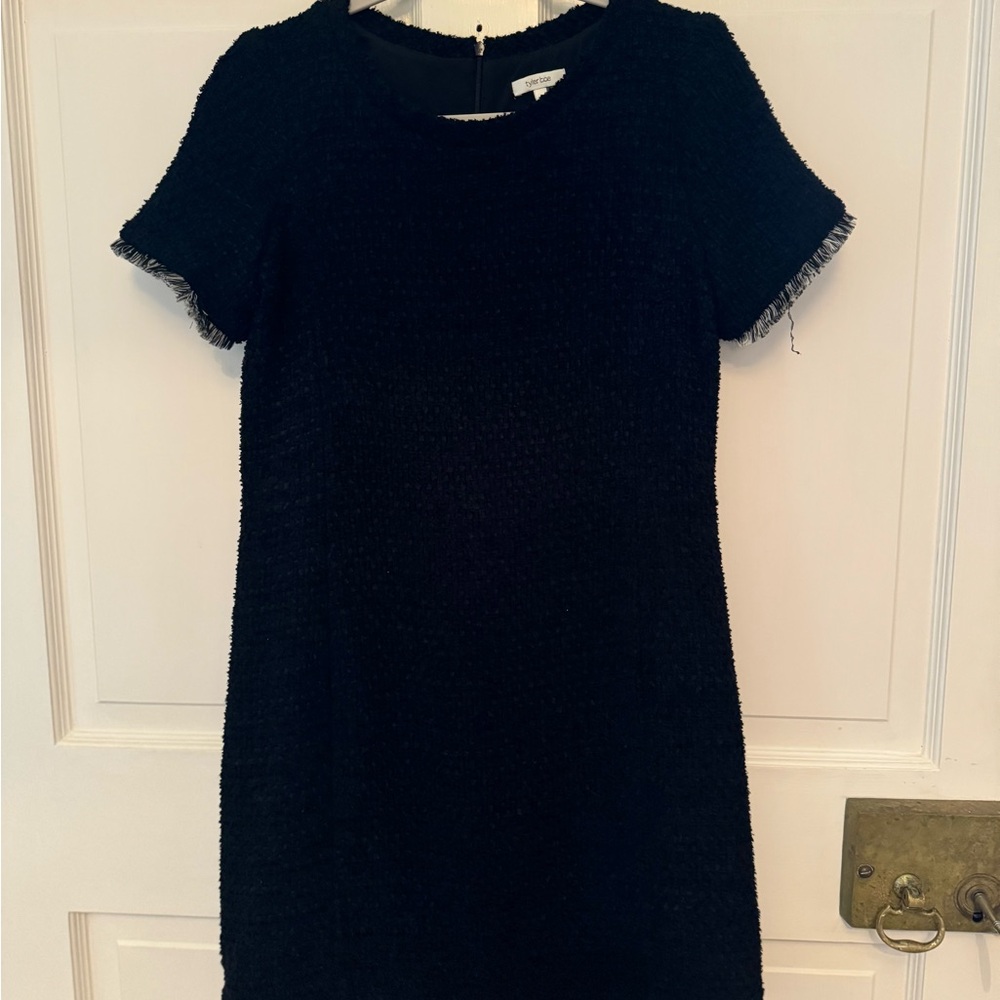 Tyler Boe Black tweed dress size 2